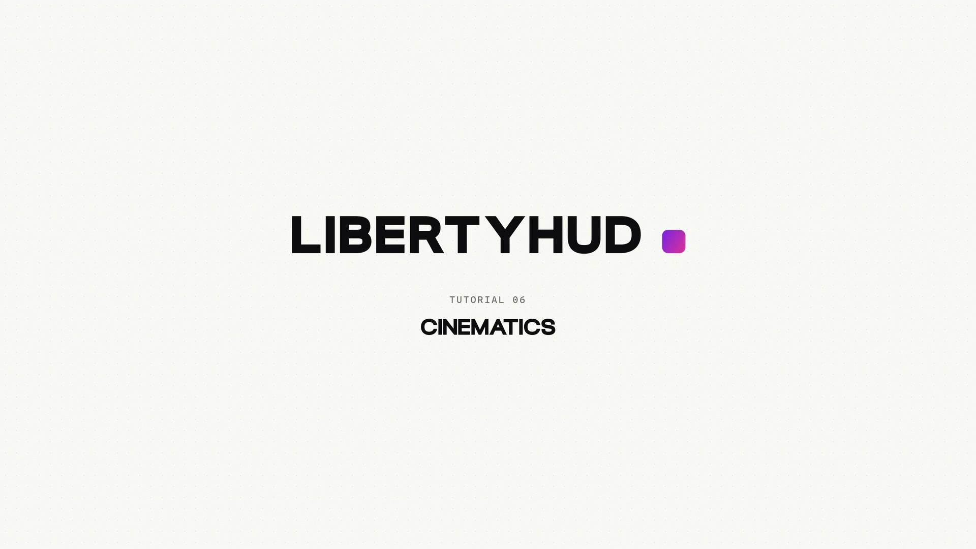 Freezetime cinematics